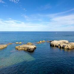 View from Lungomare Ortigia.