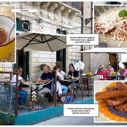 Lunch @ Colapesce on Lungomare Ortigia.