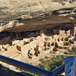 Right before our tour of the Cliff Palace