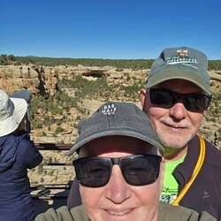 Selfie with the cliff dwellings