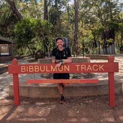 Um 9.30 Uhr bin ich heute in "Kalamunda" losgelaufen.