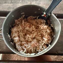 Thun mit Zitronengras/Chili-Reis