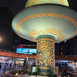 Outside my metro station