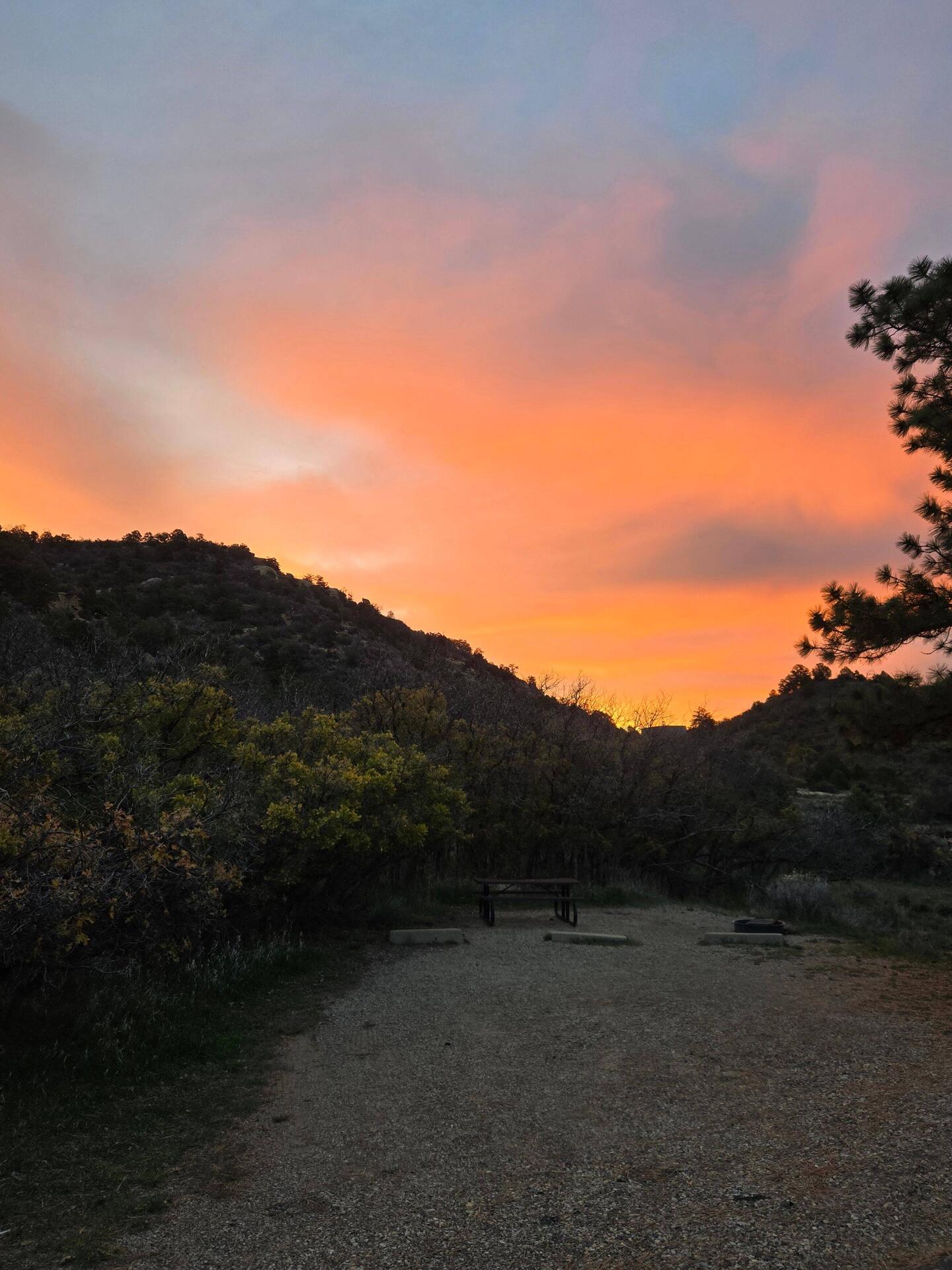 A beautiful morning before sunrise.