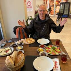 Wir wollten unbedingt noch einmal das Türkische Menemen essen