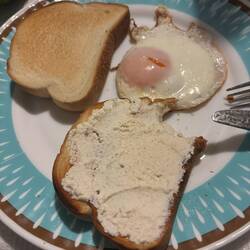 Ricotta am Brot