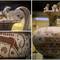 Oinochoe with animal freezes and palmettes & winged lions on the lip ... 600-575 BCE.