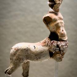 Fragment of a statue of centaur ... 2nd century BCE.