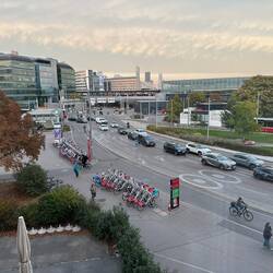 Blick aus meinem Fenster übern Praterstern
