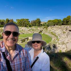 Roman Amphitheater ... fell into disuse when gladiatorial games were abolished in 404 CE.