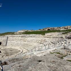 The Greek Theater dates back to the 5th century BCE.