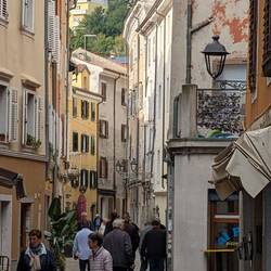 In den Gassen von Muggia