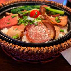 Pork and potato rice - really tasty