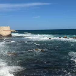 Along Lungomare di Levante Elio Vittorini — Ortigia Island, Siracusa.