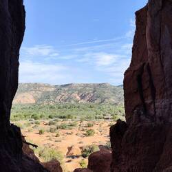 Ausblick von der Big Cave