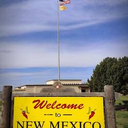 Grenze zu New Mexico
