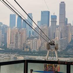 Took the Yangtze River Cableway