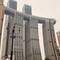"Raffles City" building - the horizontal part is called "the crystal" - what I walked on!