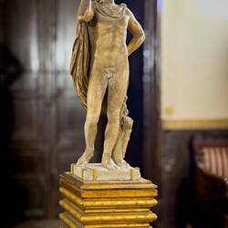 "Apollo Belvedere" (18th century ?) ... in the musician's hall at the Palazzo Alliata di Villafranca
