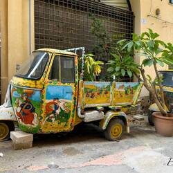 Not going anywhere anytime soon ... near La Galleria — Palermo, Sicily.