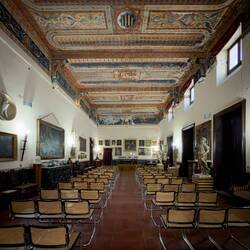 The Musician's Hall ... in the Gothic-Revival Style ... Palazzo Alliata di Villafranca.