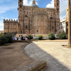 Palermo Cathedral ... would have been our next stop if not for my vertigo episode.