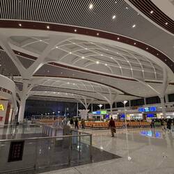 ALL of their train stations are "space age" looking!