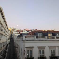 Balcony view from our room
