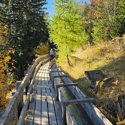 Wanderung der Suone entlang
