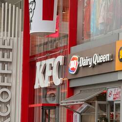 Ever constant presence - KFC and DQ