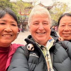 Chinese wanting a photo with me - so I would ask for one of them