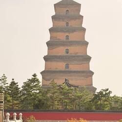 Giant wild goose pagoda