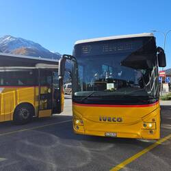 per Bus nach Oberwald