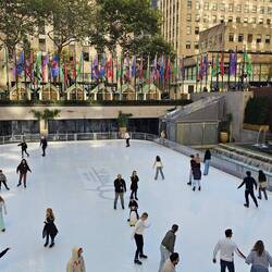 Eisring am Rockefeller Center