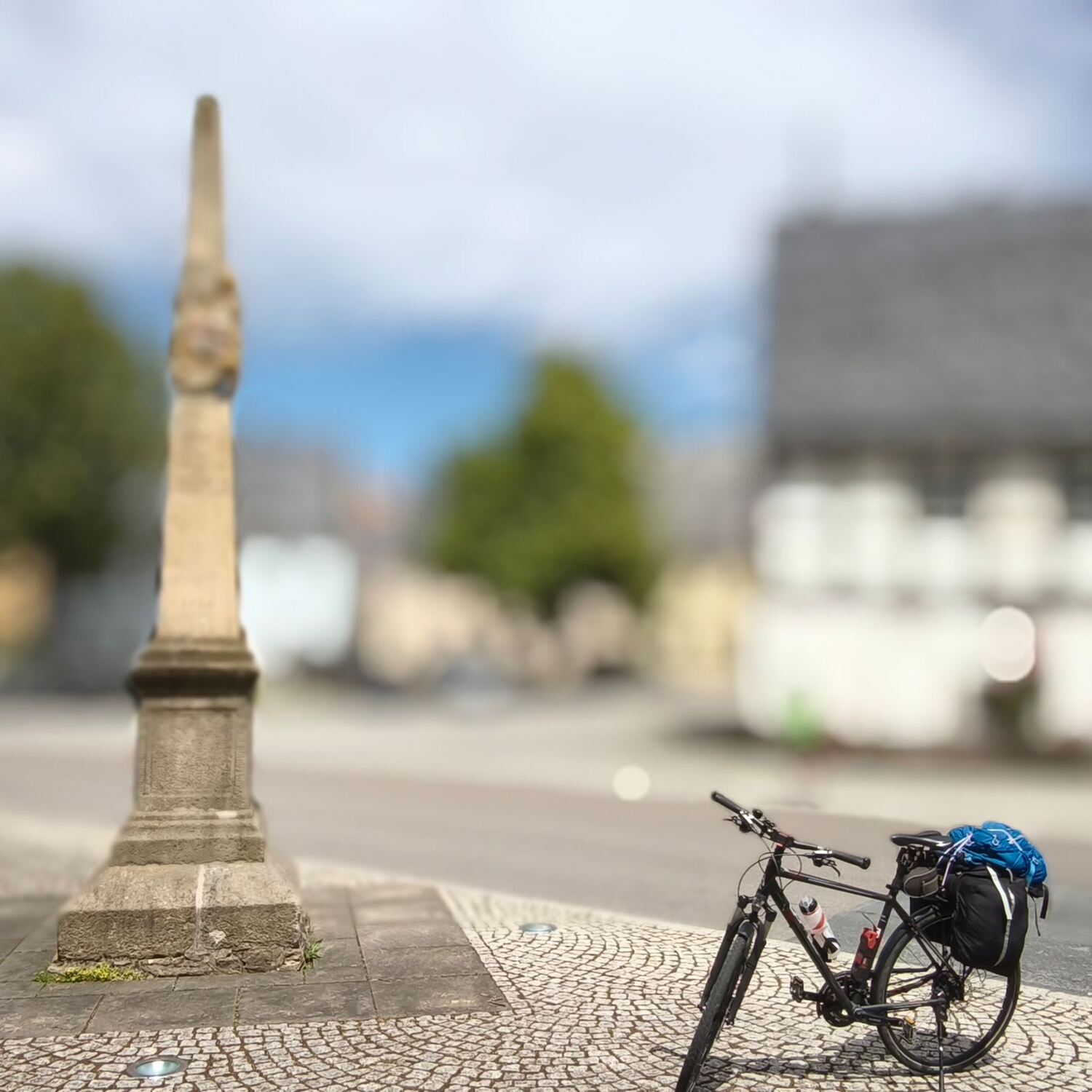 Gebirgsradler unterwegs