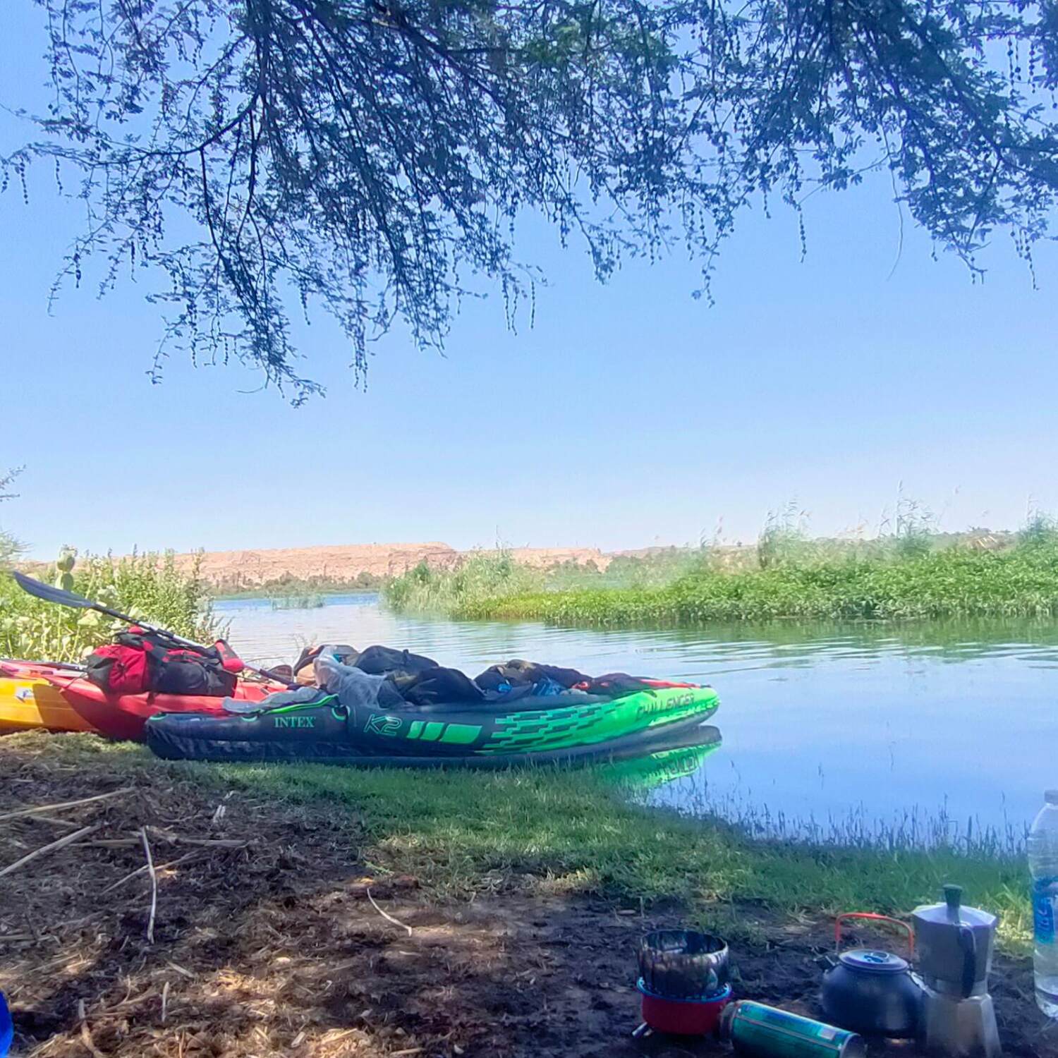 Aswan kayaking camp