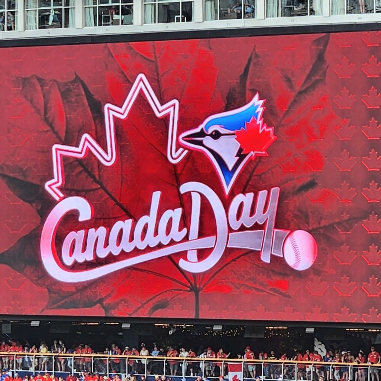 Canada Day with The Blue Jays