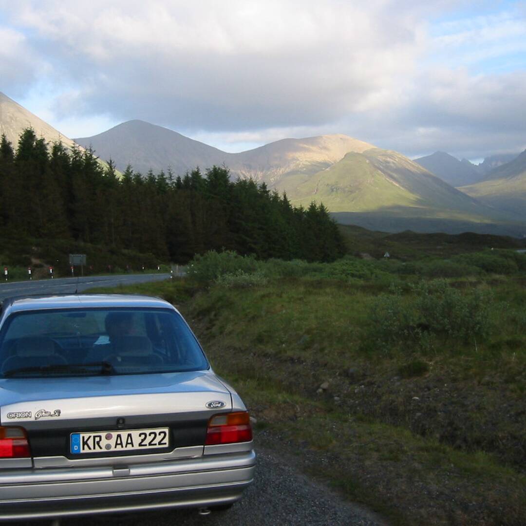 Schottland per Auto