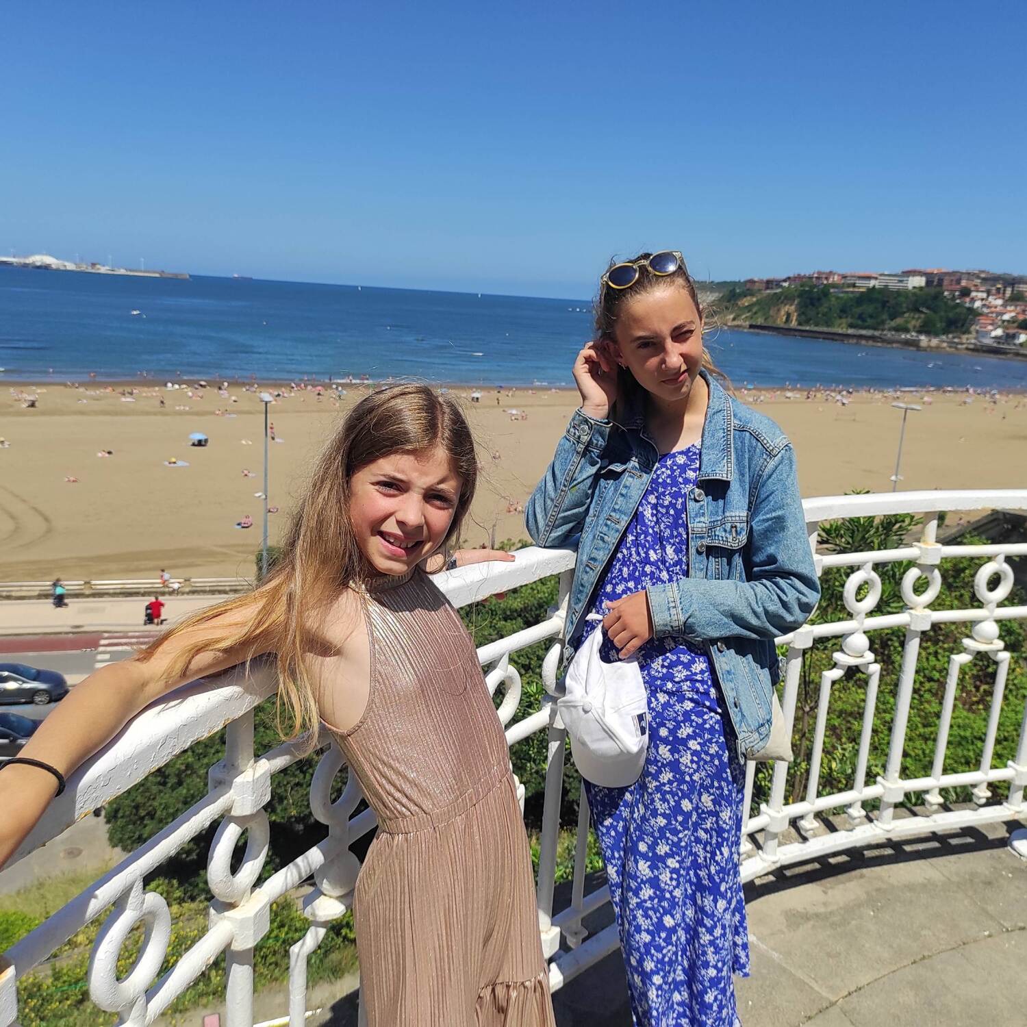 Las chicas en el Pais vasco