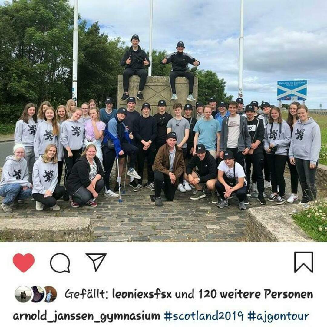 Schottland Stufenfahrt 2019