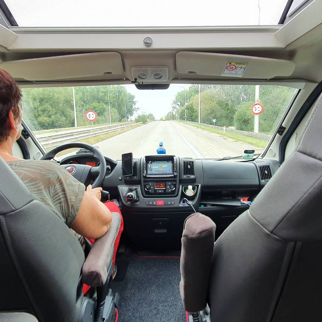 Mit Blacky nach Frankreich