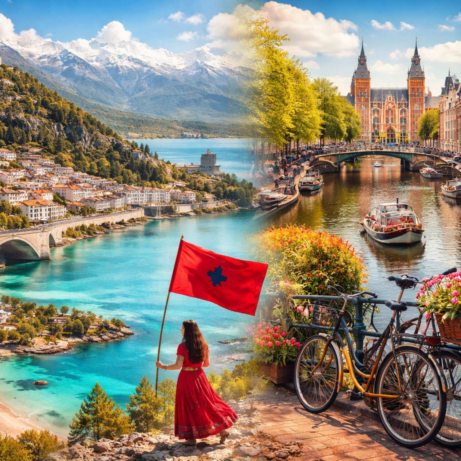 Von Amsterdam nach Albanien