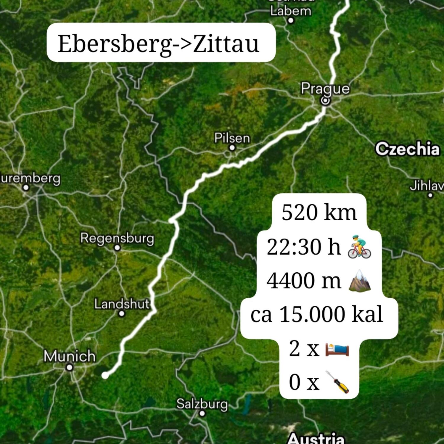 Ebersberg -> Zittau