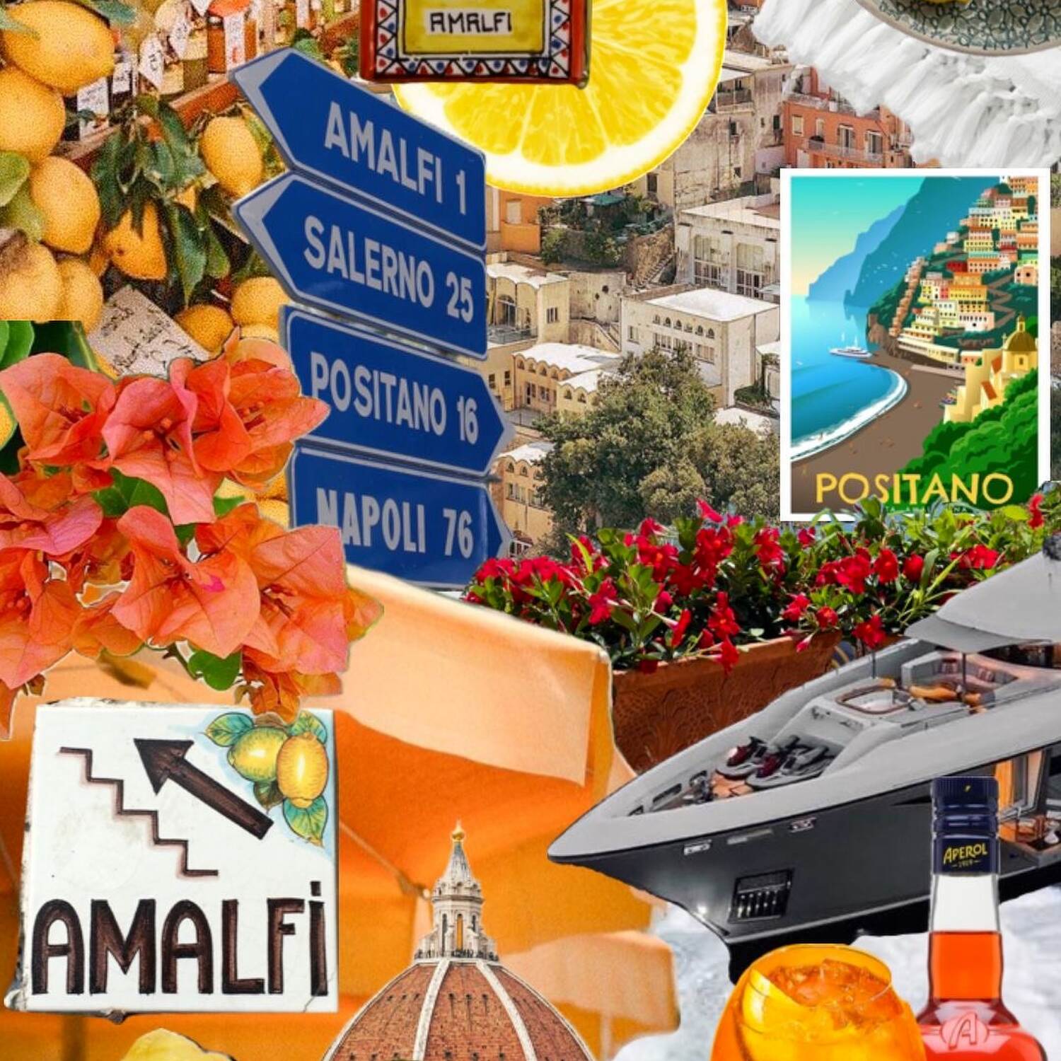Amalfi 🇮🇹🍋💙🌺