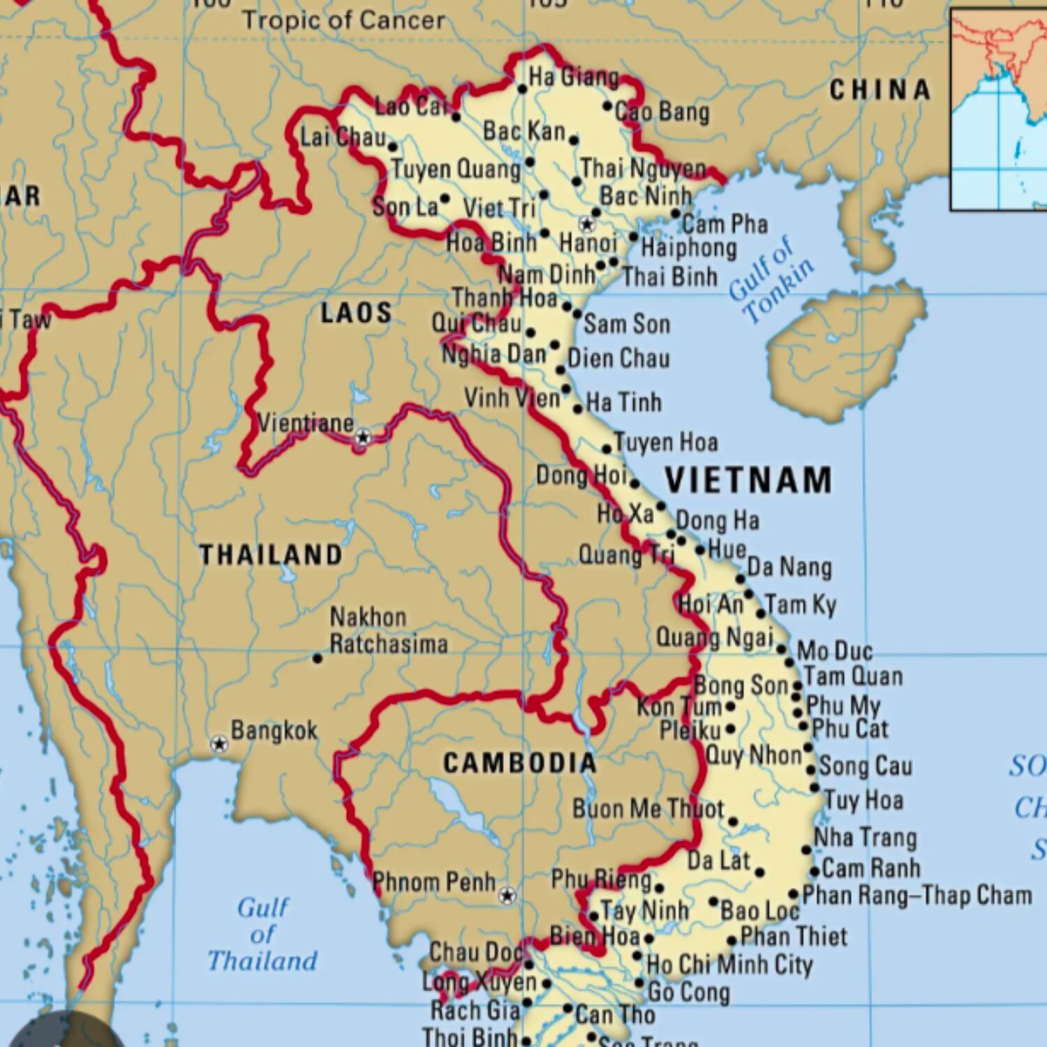 Vietnam to Cambodia 2025, with