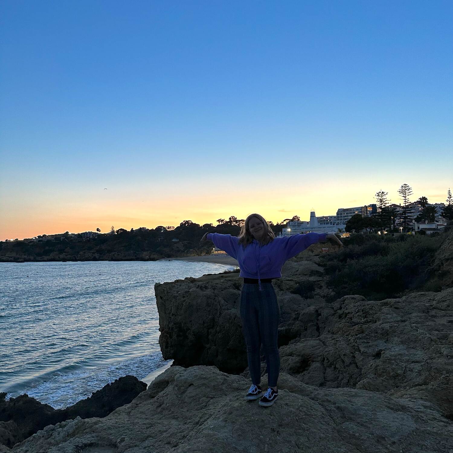 Where the sky touches the sea