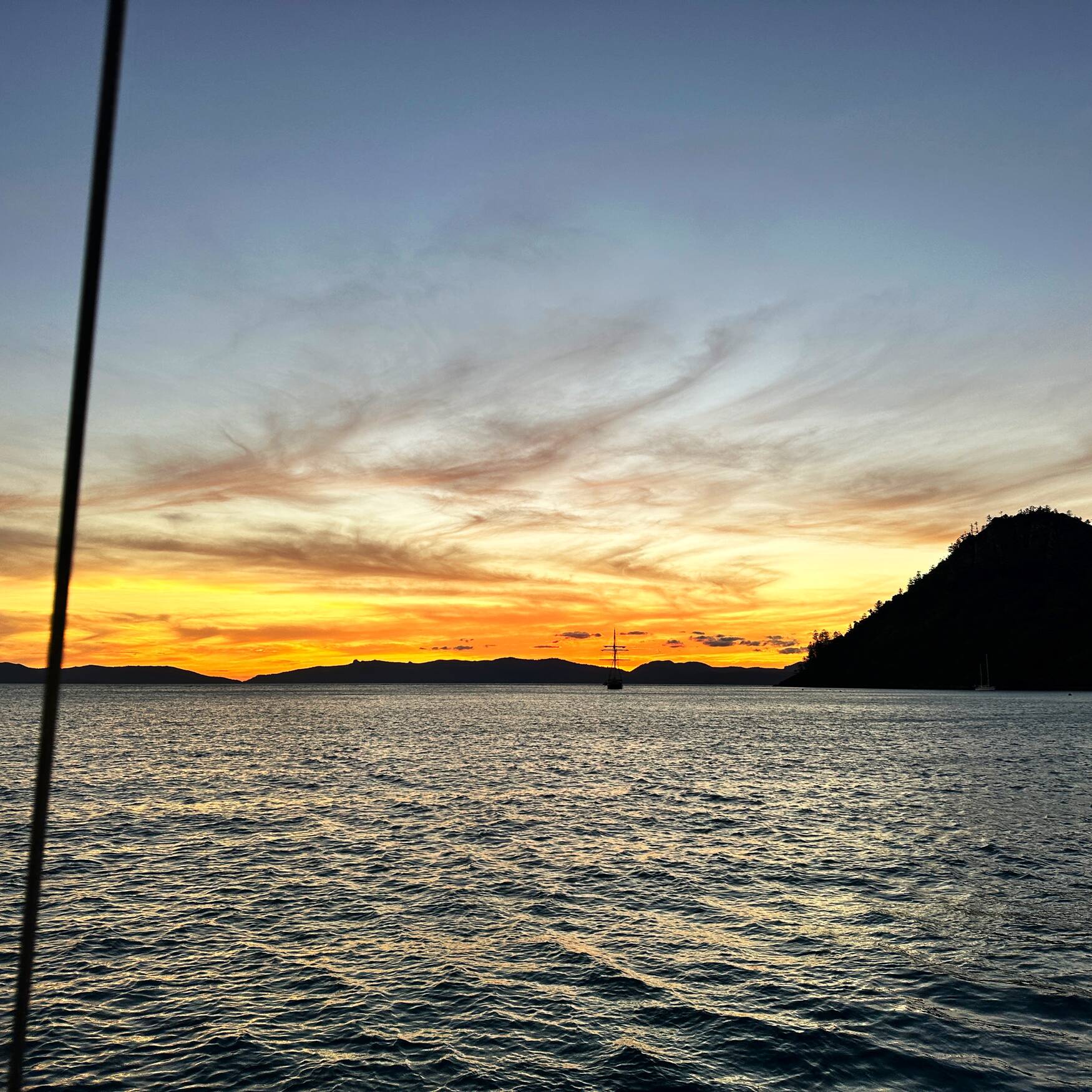 Sailing the Whitsundays