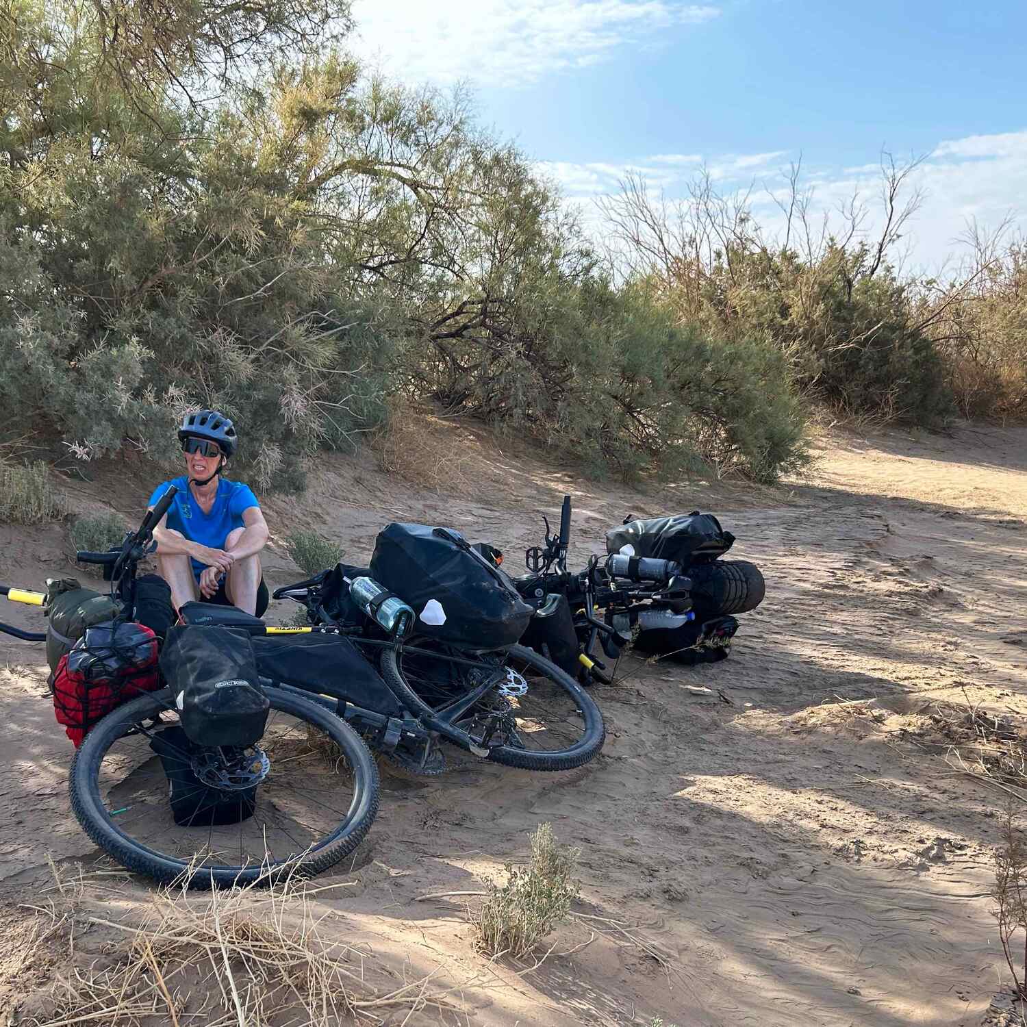 Le désert du Maroc à vélo
