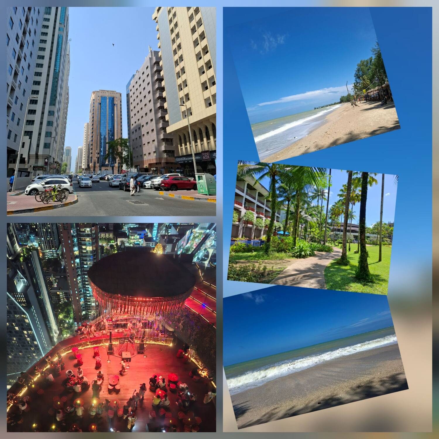 Abu Dhabi, Bangkok, Khao Lak