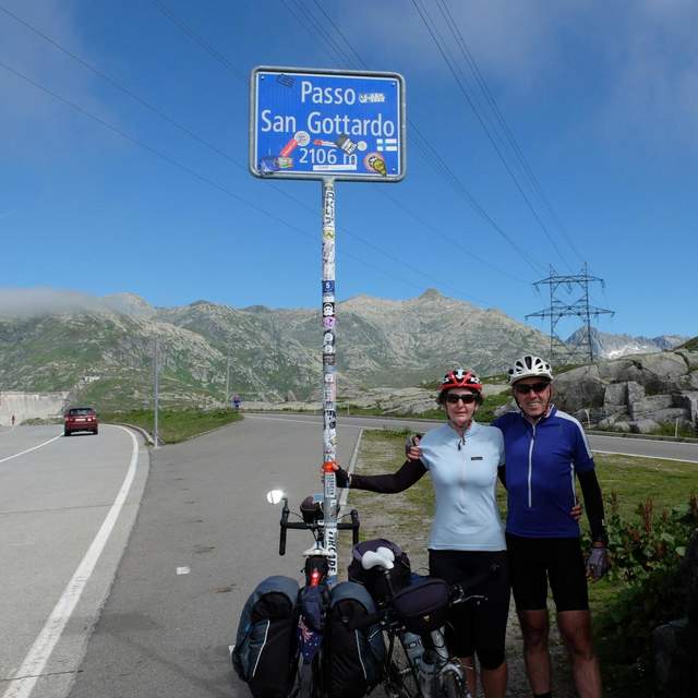 Paris to Milan by bike